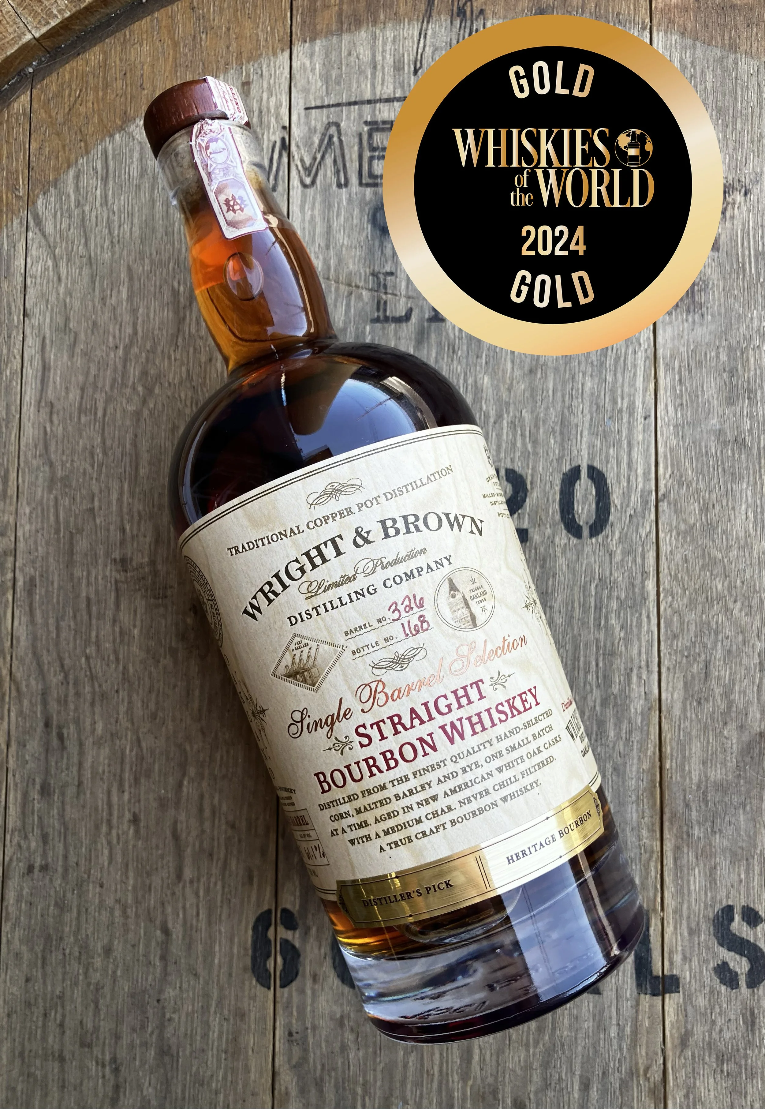 Heritage Bourbon, Distillers' Pick Single Barrel Cask Strength